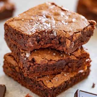 The Best Fudgy Sea Salt Brownies
