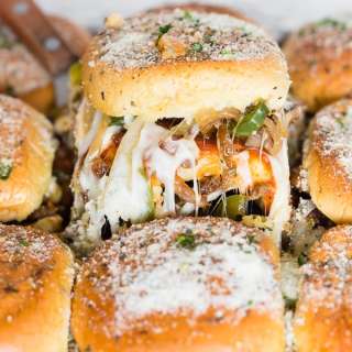 Baked Supreme Pizza Sliders