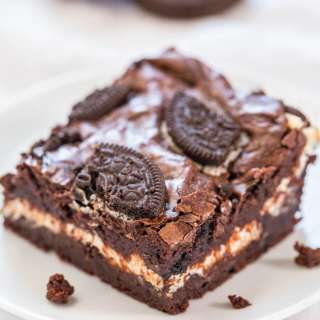 Oreo Cream Cheese Brownies