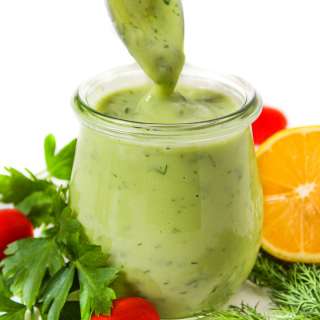 Avocado Ranch Dressing (Vegan!)