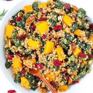 Fall Harvest Quinoa Salad (Vegan!)