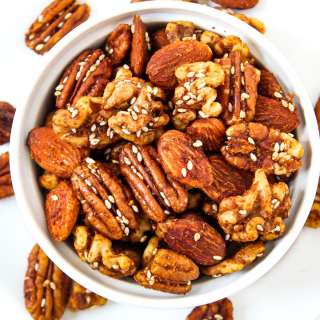 Tamari Roasted Nuts (Savory!)