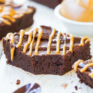 The Fudgiest Flourless Brownies