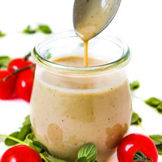 Vegan Greek Dressing (Oil-Free!)