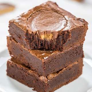 Fudgy Peanut Butter Cup Brownies