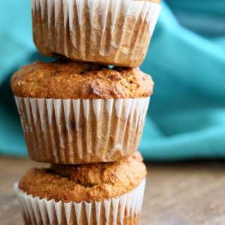 Vegan Gluten free Banana Muffins