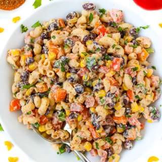 Mexican Macaroni Salad (Vegan!)