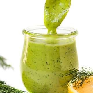 Creamy Dill Dressing (Oil-Free!)