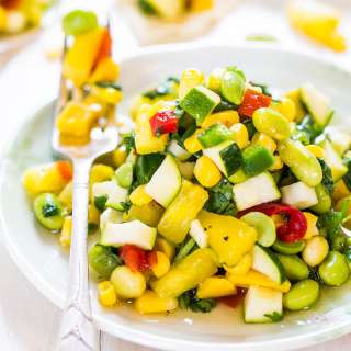Sweet and Sour Zucchini Salad
