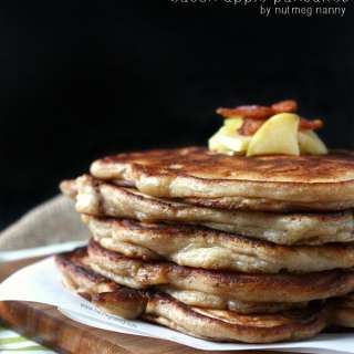 Bacon Apple Pancakes