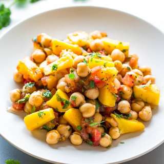 Tropical Chickpea Salad
