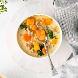 Butternut Squash Turkey Sausage Chili