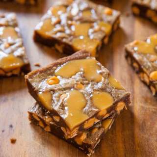 Browned Butter Caramel and Butterscotch Bars