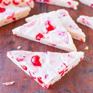 Creamy Cherry and Lemon Bars