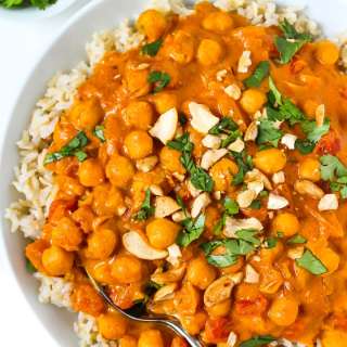 Vegan Butter Chickpeas (Easy!)
