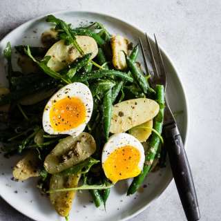 Tangy Green Bean Potato Salad