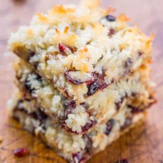 Cranberry Magic Bars