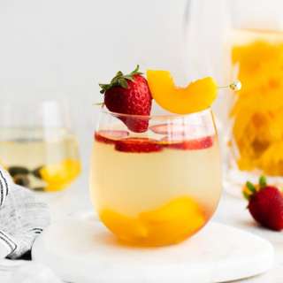 White Wine Peach Sangria