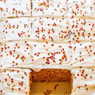 Pumpkin Bars with Cream Cheese Frosting