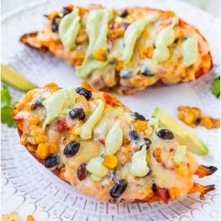 Mexican Stuffed Sweet Potatoes