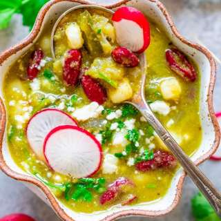 20-Minute Easy Vegan Pozole Verde