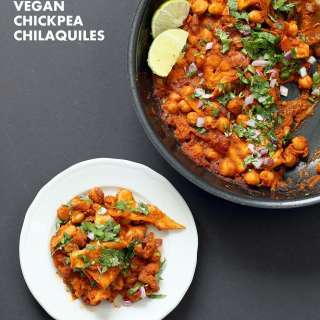 Vegan Chilaquiles with Chickpeas Recipe