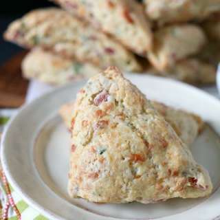 Ham and Cheese Scones