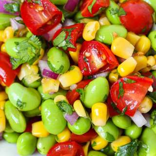 Edamame Corn Salad (Easy!)