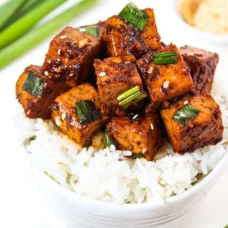 Asian Garlic Tofu (Easy!)