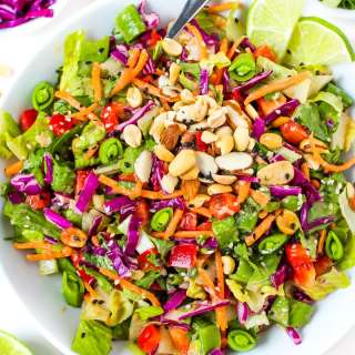Asian Chopped Salad with Sesame Dressing