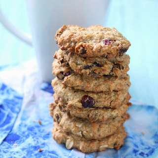 Cranberry Chocolate chip Oatmeal cookies