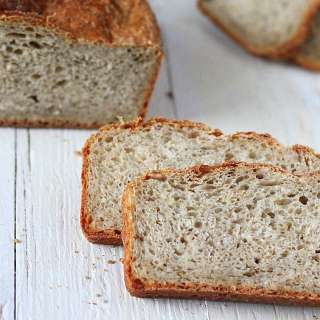 Pear Quinoa Chai spice Bread loaf