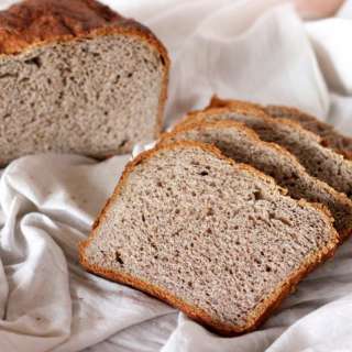 No Knead Strawberry Wheat Bread Loaf