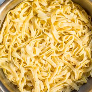 Easy 20-Minute Lighter Fettucine Alfredo
