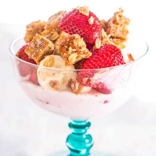 Fruit and Yogurt Parfaits with Easy Granola