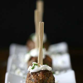 Greek Lamb Meatballs