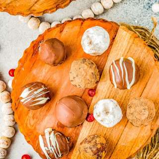 Easy Spiced Rum Balls