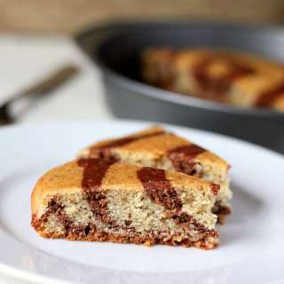 Marble Zebra cake