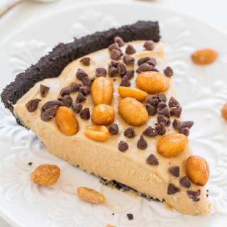 No-Bake Peanut Butter Silk Oreo Pie
