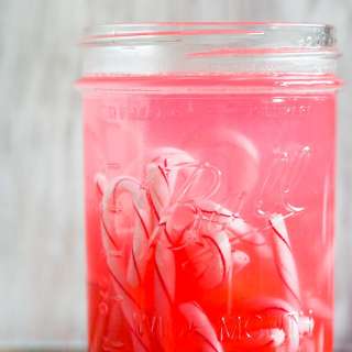 Homemade Candy Cane Vodka
