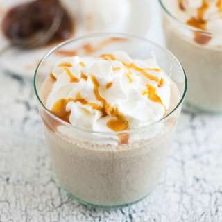 Boozy Caramel Apple Butter Milkshake