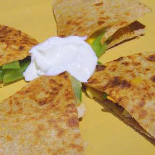 Grilled Veggie Quesadilla