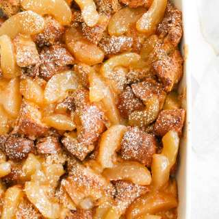 Apple Pie Baked French Toast