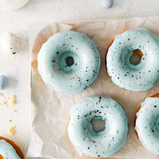 Robin's Egg Baked Donuts