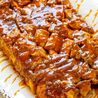 Caramel Overnight French Toast Casserole