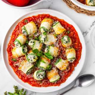 Zucchini Lasagna Rolls