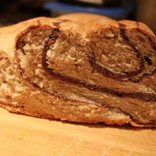 Chocolate Swrils Bread