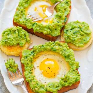 Egg-In-A-Hole Avocado Toast