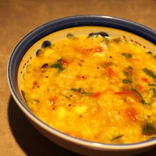 Yellow Mung and Toor with Tomato
