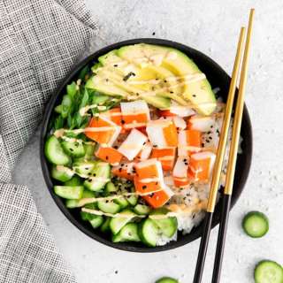 California Roll Sushi Bowl